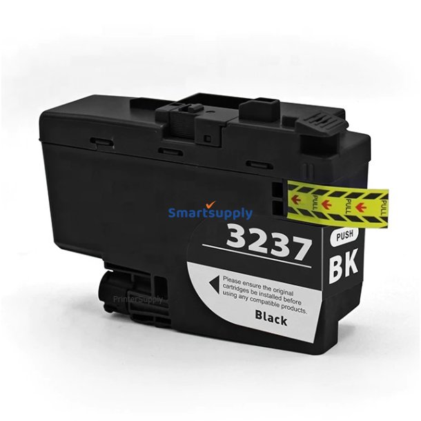 Brother LC3237 Sort blkpatron 3.000 sider kompatibel