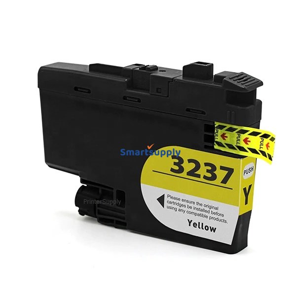 Brother LC3237 Gul blkpatron 1.500 sider kompatibel