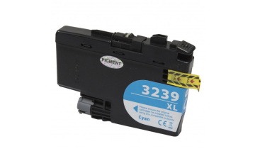 Brother LC3239XL Cyan bl�kpatron 5.000 sider kompatibel