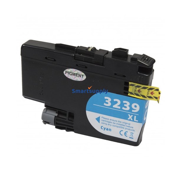 Brother LC3239XL Cyan blkpatron 5.000 sider kompatibel