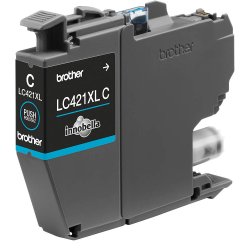 Brother LC421XL Cyan blkpatron 500 sider original