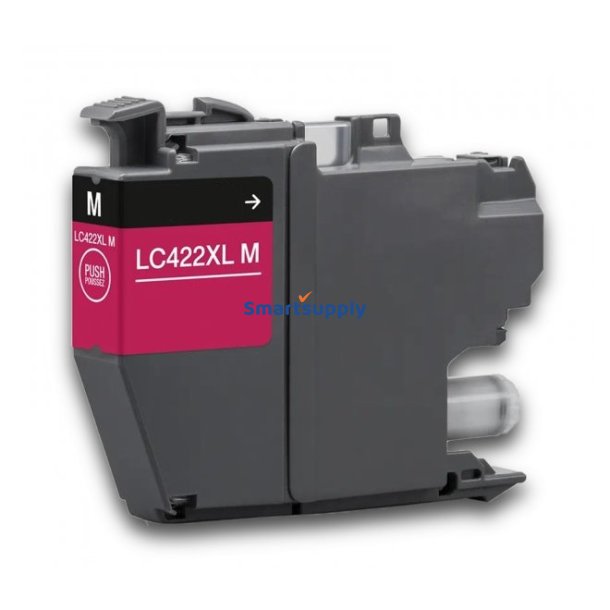 Brother LC422XL Magenta blkpatron 1.500 sider kompatibel