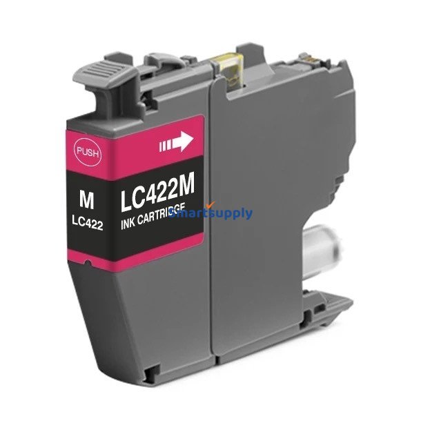 Brother LC422 Magenta blkpatron 550 sider kompatibel