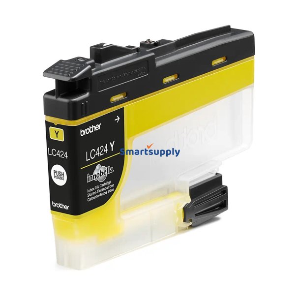 Brother LC424 Gul blkpatron 750 sider original