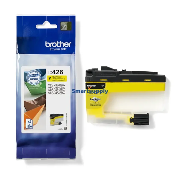 Brother LC426 Gul blkpatron 1.500 sider original