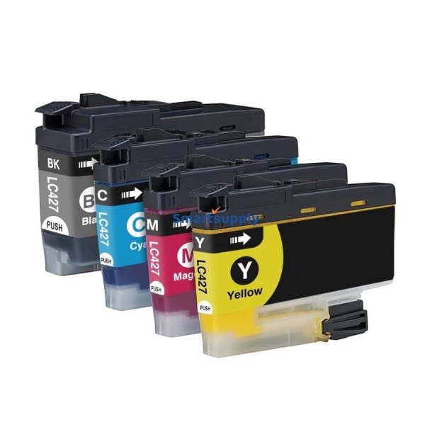 Brother LC427XL BCMY 4stk blkpatroner kompatibel