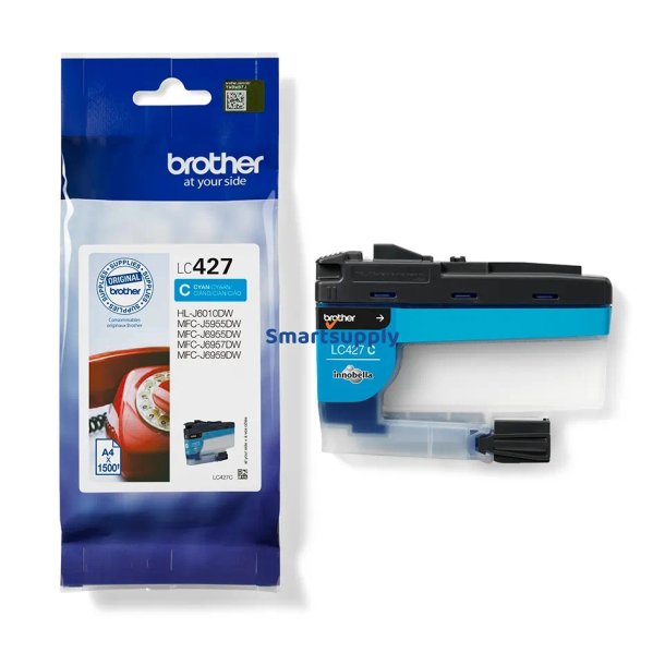 Brother LC427 Cyan blkpatron 1.500 sider original
