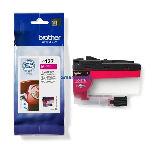 Brother LC427 Magenta blkpatron 1.500 sider original