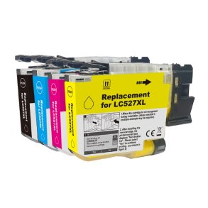 Brother LC527XL BCMY 4 stk bl�kpatroner 8.000 sider kompatibel multipakke