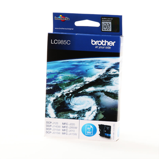 Brother LC985 Cyan bl�kpatron 4,8ml original