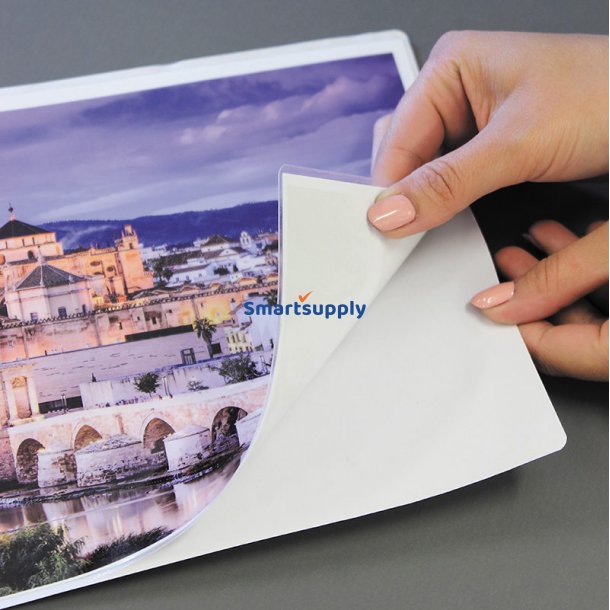 Selvkl�bende A3 lamineringslommer 80Mic - 100 stk