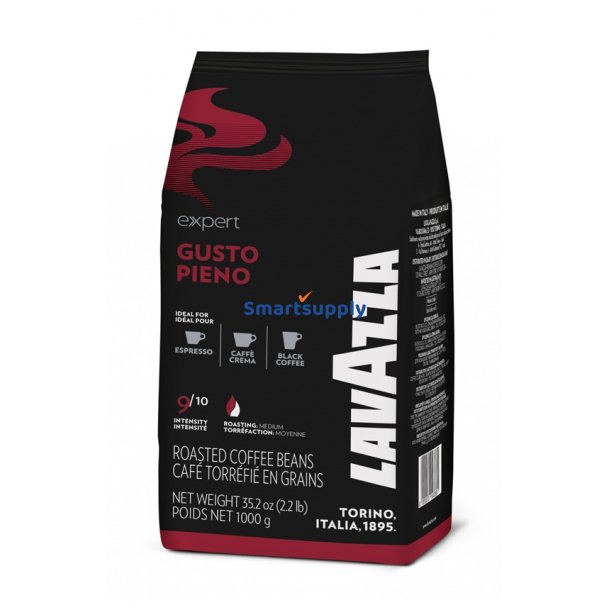 Lavazza Expert Gusto Pieno kaffebnner 1000g 
