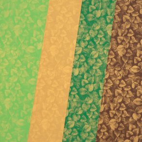 Leaves mix 1 metallic karton papir A4, 200g, 20 ark