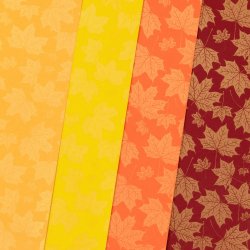 Leaves mix 2 metallic karton papir A4, 200g, 20 ark