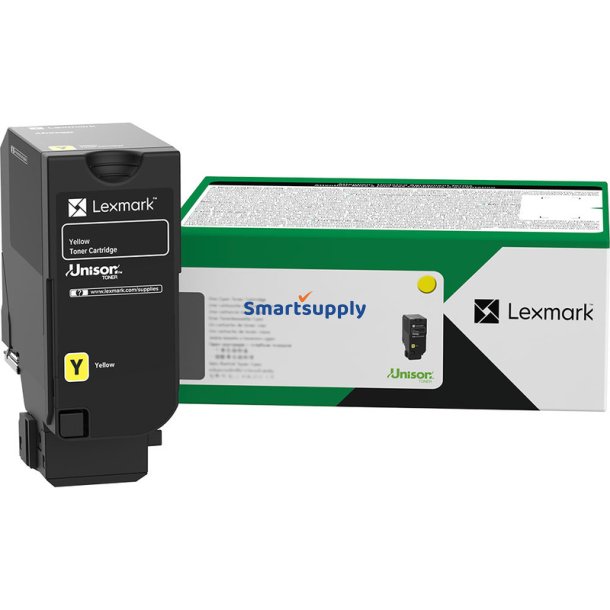 Lexmark 71C2HY0 Gul toner 10.500 sider original