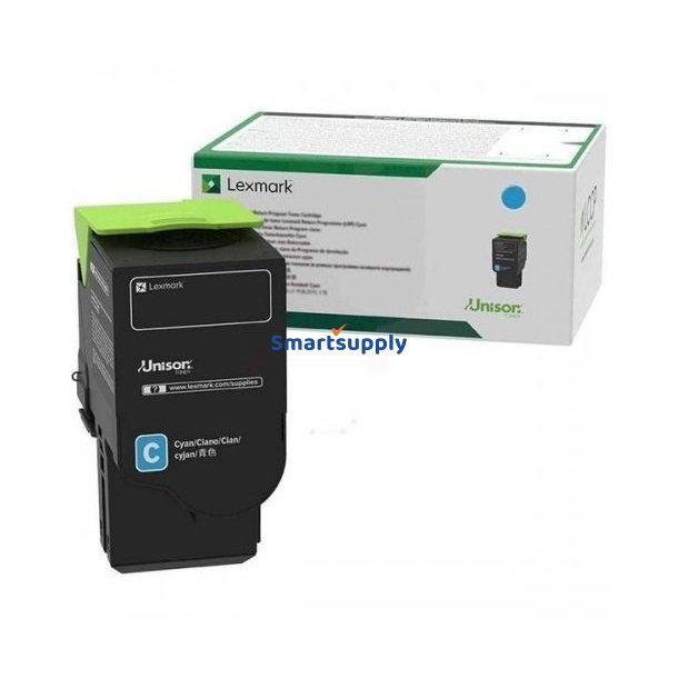 Lexmark 75M2HC0 Cyan toner 8.800 sider original