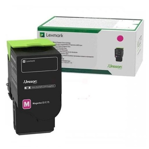 Lexmark 75M2HM0 Magenta toner 8.800 sider original