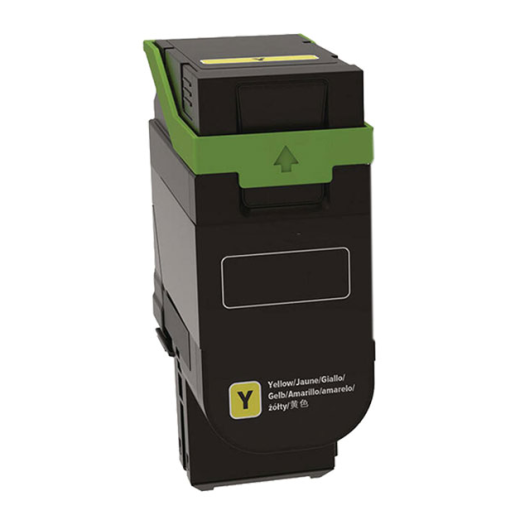 Lexmark CS531 / CX532 Gul tonerpatron h�j kapacitet 8.800 sider kompatibel