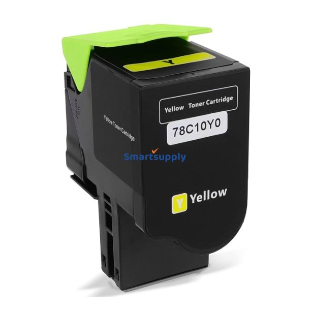 Lexmark C232HY0 Gul toner 2.300 sider kompatibel