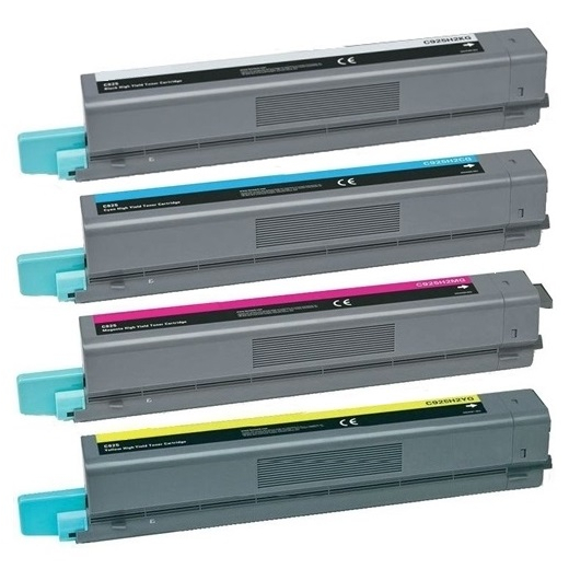 Lexmark C925 BCMY toner 4 stk kompatibel rabatpakke
