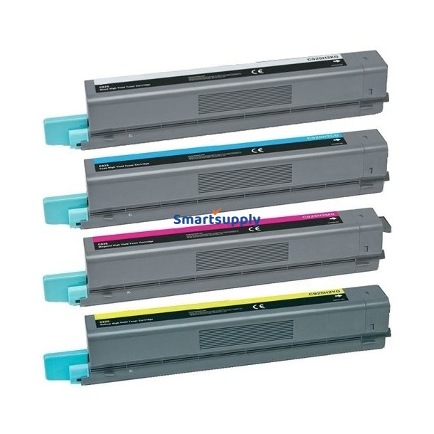 Rabat Lexmark X925 BCMY toner 4 stk kompatibel