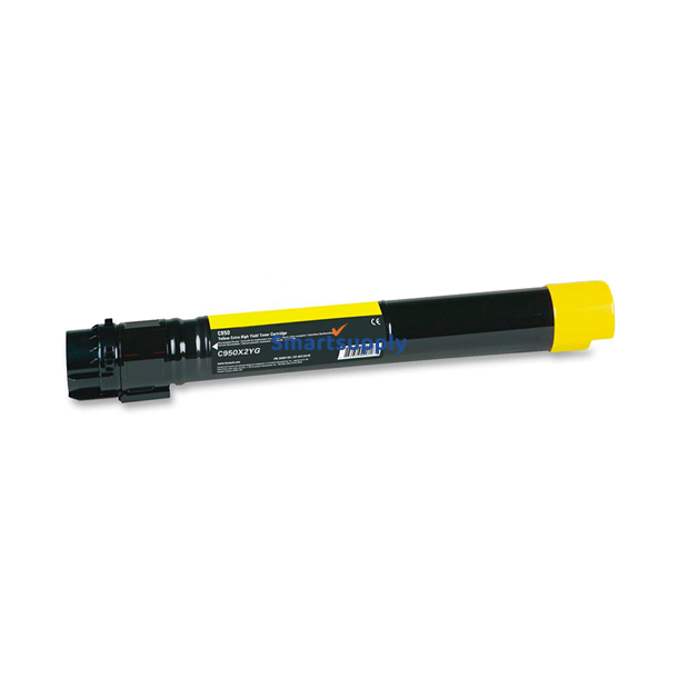 Lexmark X950/X952/X954 Gul toner 24.000 sider kompatibel