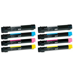 Lexmark C950 BCMY toner 8 stk kompatibel multipakke