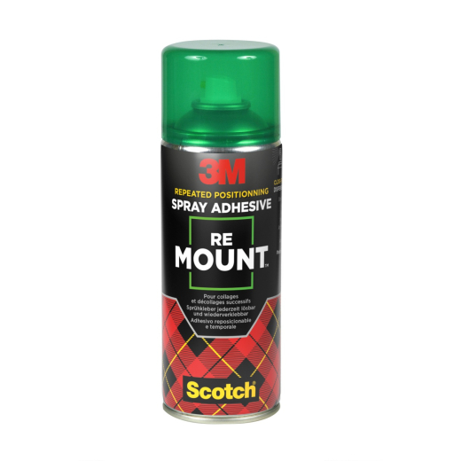Lim spray ReMount let h�ftende kl�b - Scotch 3M - 400ml