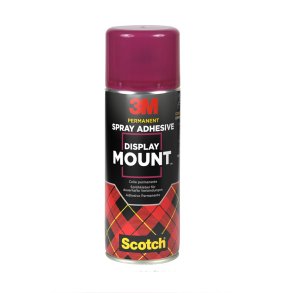 Lim spray permanent og transparent - Scotch 3M - 400ml