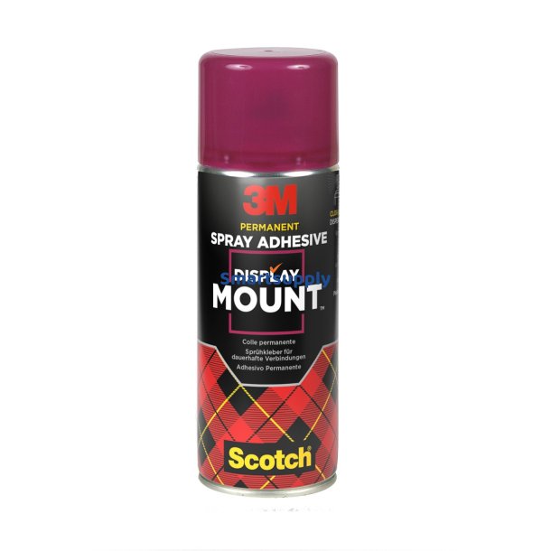 Lim spray permanent og transparent - Scotch 3M - 400ml