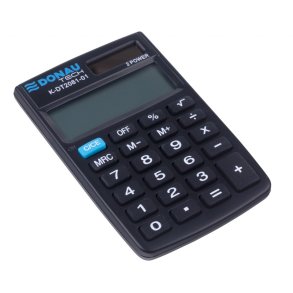 Lommeregner med 8-cifret display 90 x 60 x 11 mm