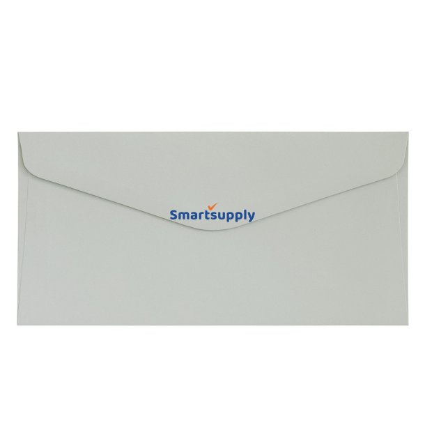 Lysegr� kuverter 10 stk 110mm x 220mm (DL)