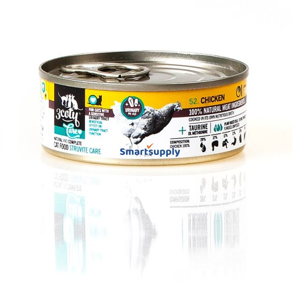 3Coty Kylling Struvite Pleje - Vdfoder Til Katte - 80G
