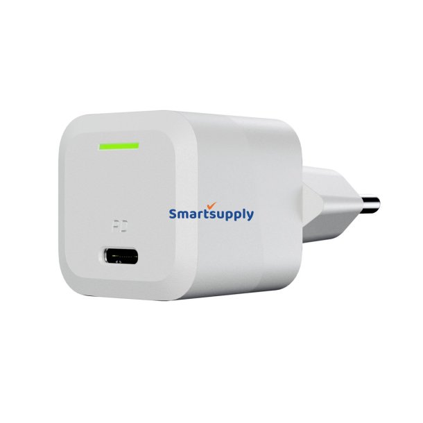 Usb-Oplader Green Cell Powergan 33 W Pd 3.0 Qc 3.0 1X Usb-C Hvid