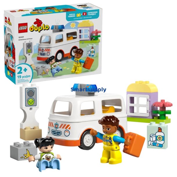 Lego Duplo 10447 Ambulance Med Chauffr