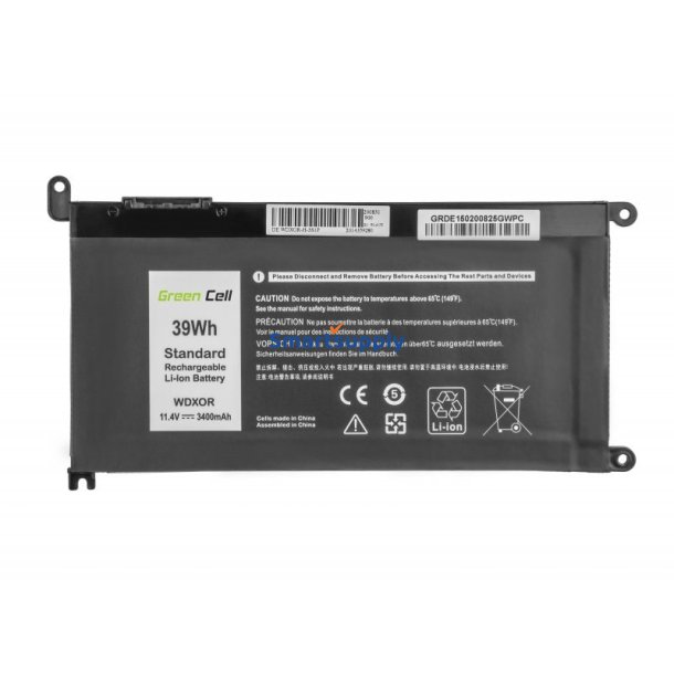 Green Cell De150 Notebook Reservedel Batteri