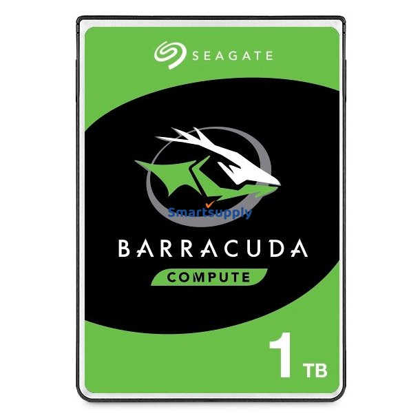 Seagate BarraCuda harddisk 1 TB 5400 RPM 128 MB 2.5" Serial ATA III (ST1000LM048)