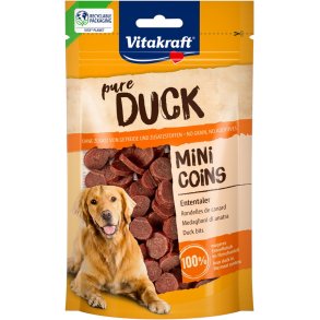 VITAKRAFT Duck Mini Coins - hundegodbid - 80g
