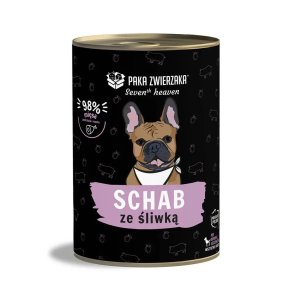 PAKA ZWIERZAKA Seventh Heaven Pork with plum - vdfoder til hunde - 400g