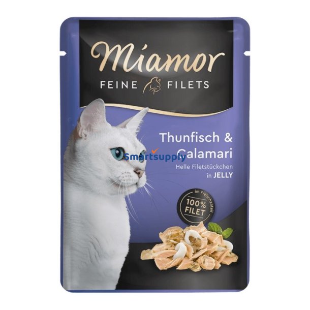 Miamor Feine Filet Tun Med Blksprutte - Vdfoder Til Katte - 100G