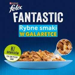 Felix Fantastisk fiskesmag i gel med tun, laks, torsk og fladfisk - (12x 85g)