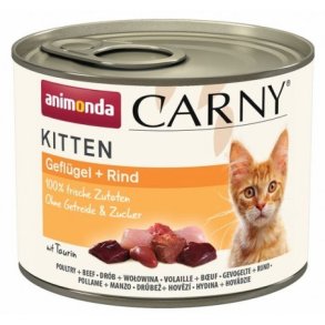 ANIMONDA Carny Kitten Poultry Beef - vdfoder til katte - 200 g