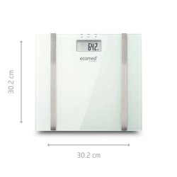 Ecomed BS-70E Rektandel Hvid Elektronisk personlig vgt