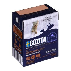 BOZITA V�dt hundefoder Stykker i gel� Kylling 370 g