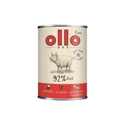 OLLO Pure Pork - vdfoder til hunde - 850g