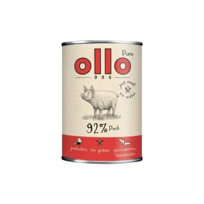 OLLO Pure Pork - vdfoder til hunde - 850g