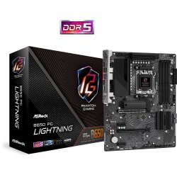 Asrock B650 PG Lightning AMD B650 Sokkel AM5 ATX