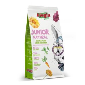 ALEGIA Junior Natural - kaninfoder - 650g