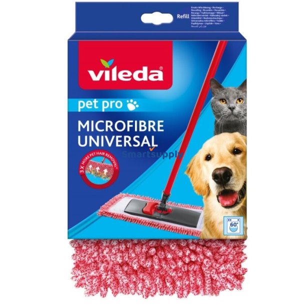 Vileda Pet Pro hr- og pelsmoppe refill