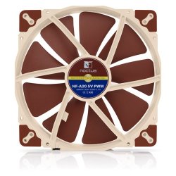 Noctua NF A20 5V PWM Computerkabinet Ventilator 20 cm Beige, Rd